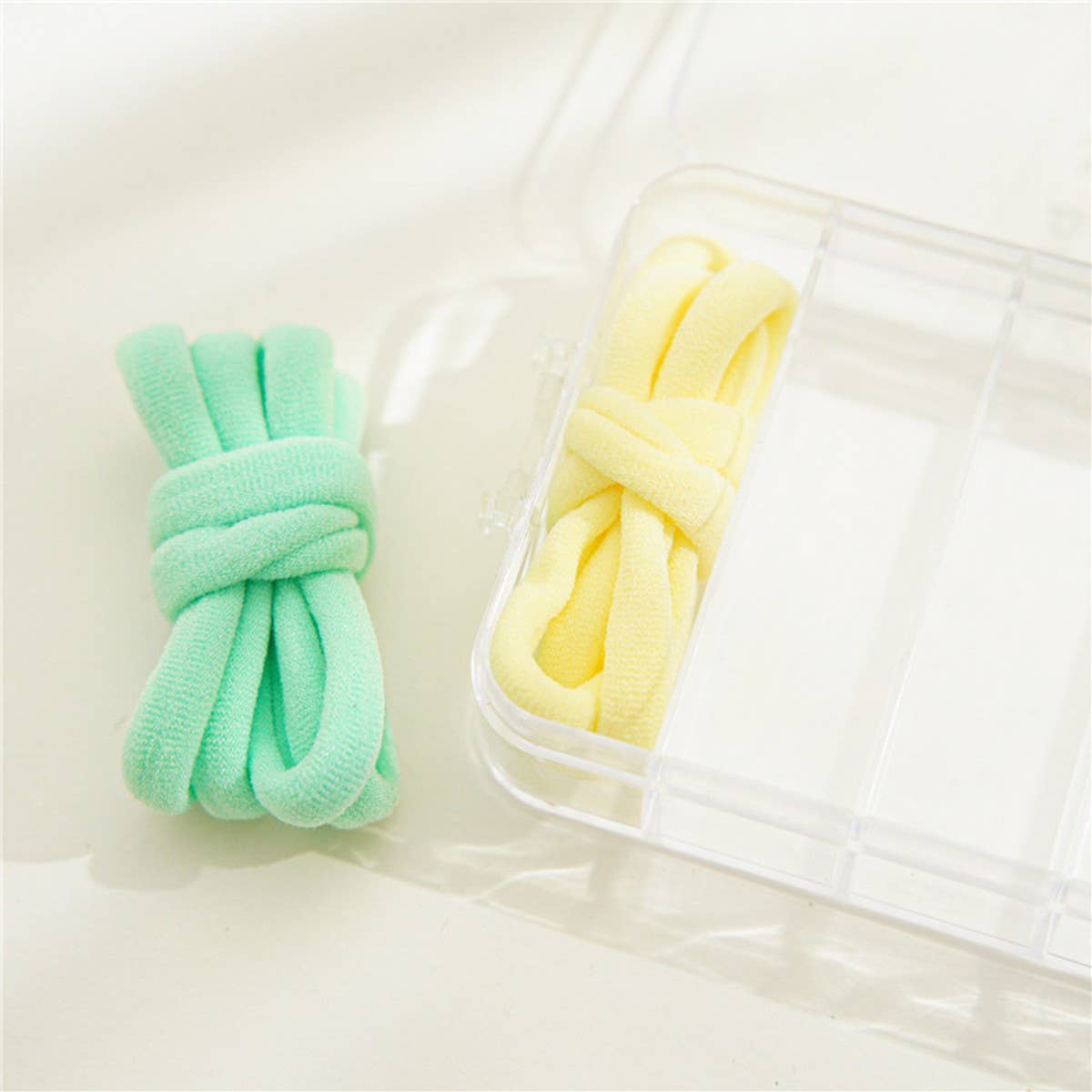 1BOX 25PCS ELASTIC HAIR TIES CANDY COLOR HAIRBANDA_CWAHA1109