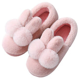 CUTE CARTOON ANIMAL WARM FLEECE HOUSE SLIPPERS_CWSHS0315