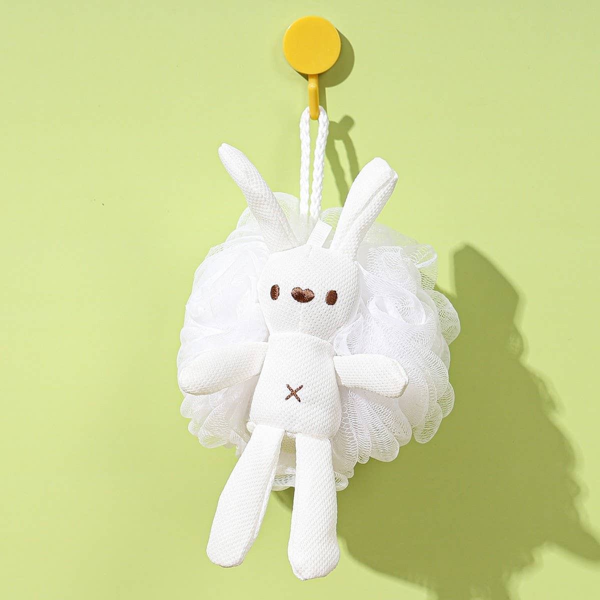 CORN RABBIT BATH BALL CARTOON CHILDREN BATH POUF_CWMM3344