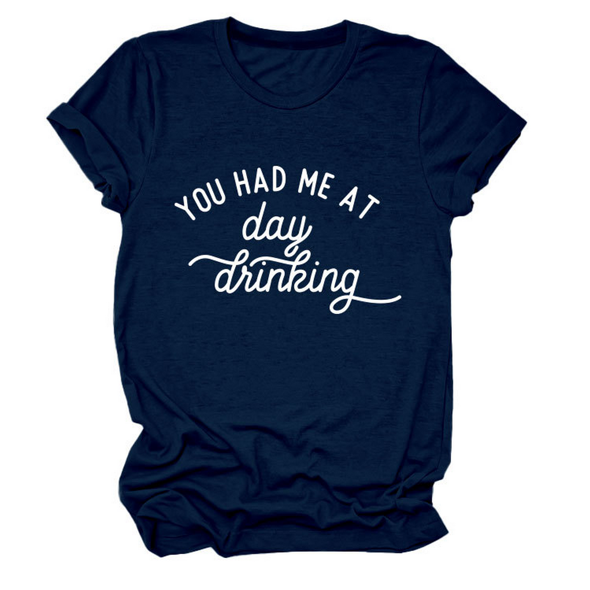 Women Summer Tee Day Drinking Quote Shirt_Cwttsl0491