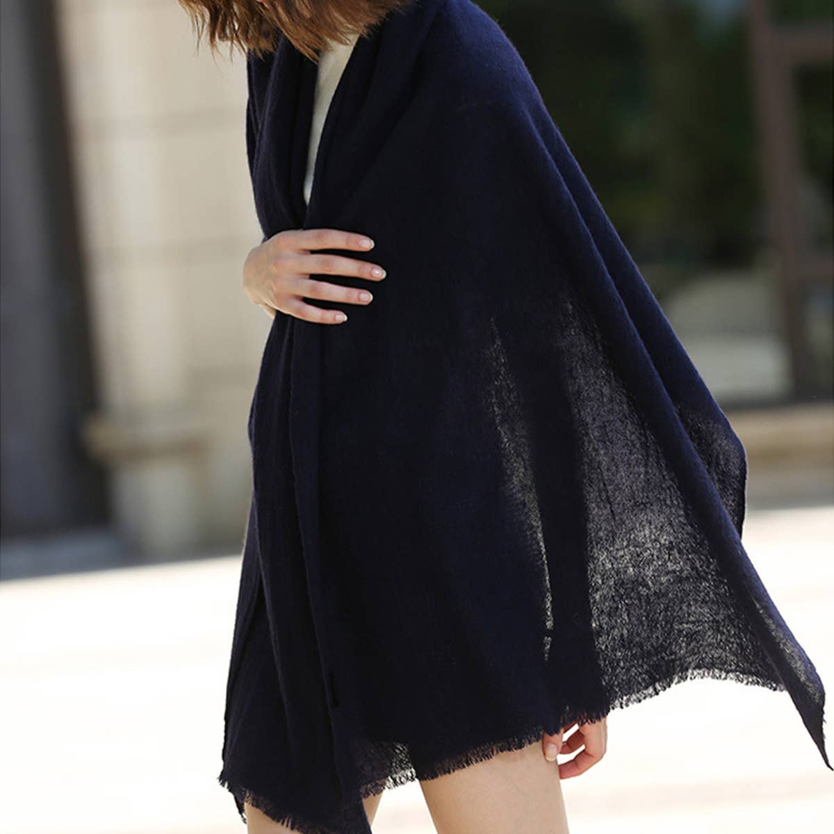 Unisex Yak Wool Shawl Warm Oversized Scarf_Cwasc2709