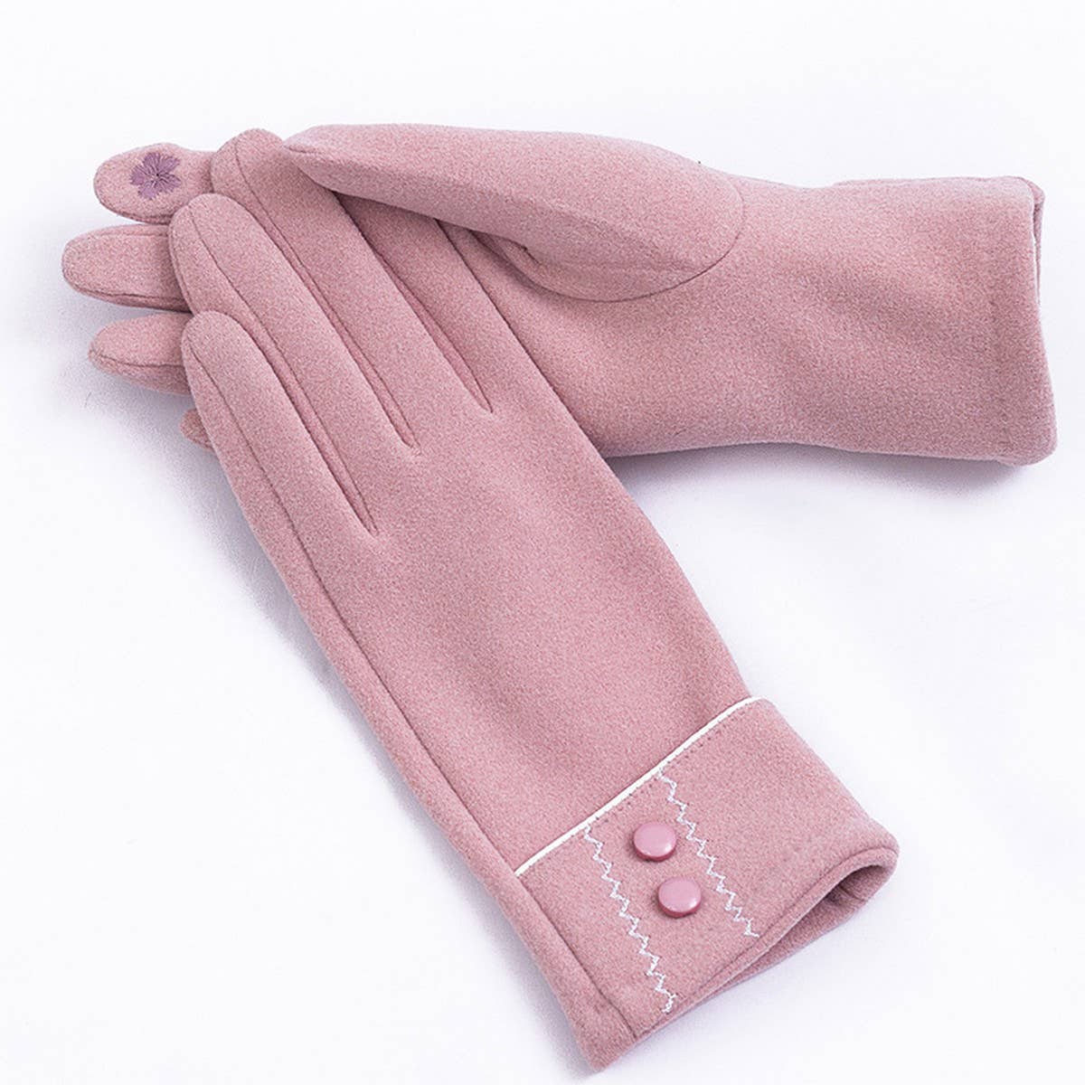 Warm Fleece Windproof Breathable Womens Gloves_Cwmm1539