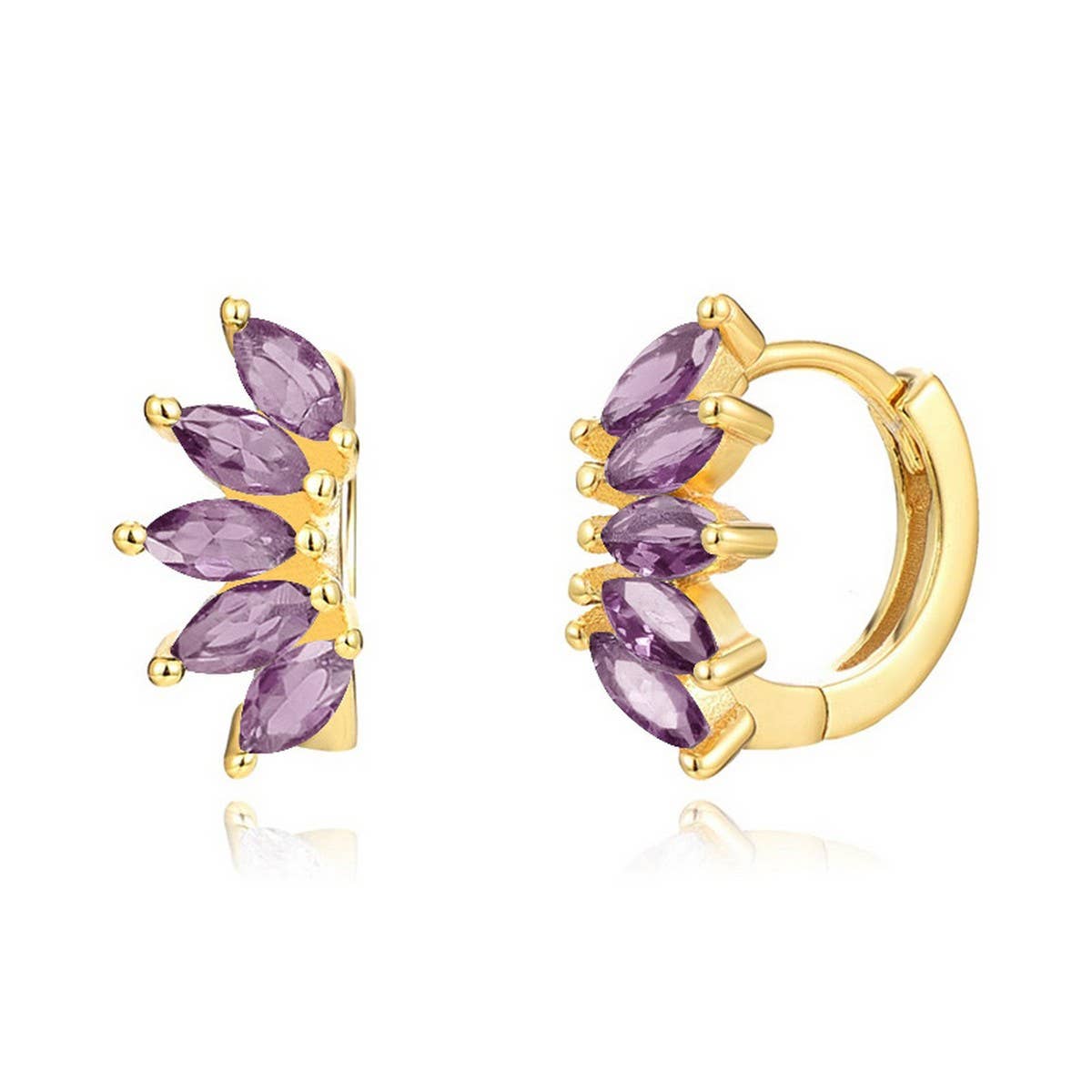 Versatile Symmetrical Statement Earrings