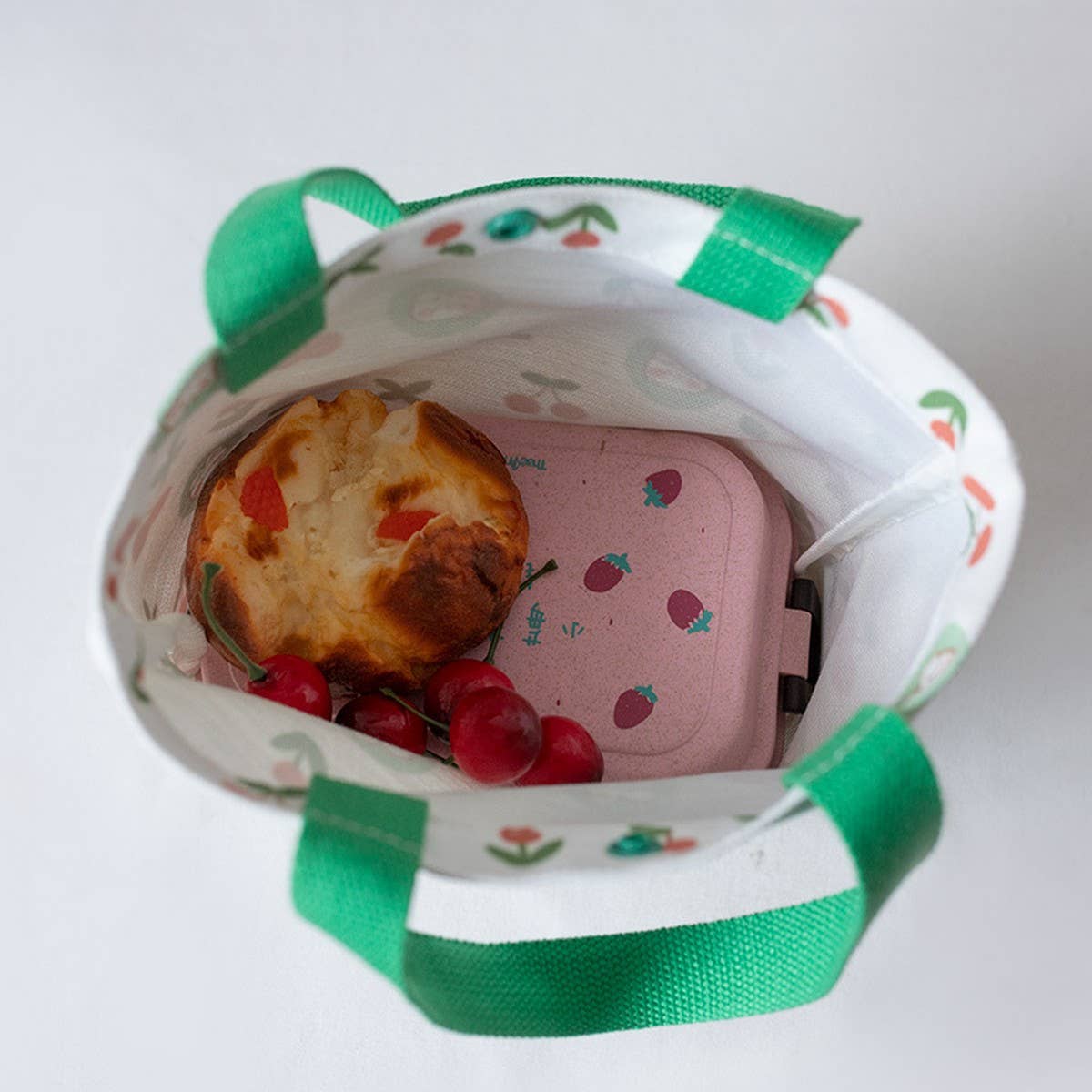 SUMMER CANVAS BUCKET TOTE BAG FOR GIRLS SMALL_CWAB5668