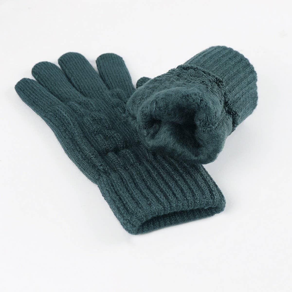 NEW MENS COLD PROOF KNITTED TOUCHSCREEN GLOVES_CWAG0394