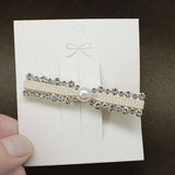BANGS WITH DIAMOND PEARL HAIRPIN BOW HAIRPIN_CWAHA4740