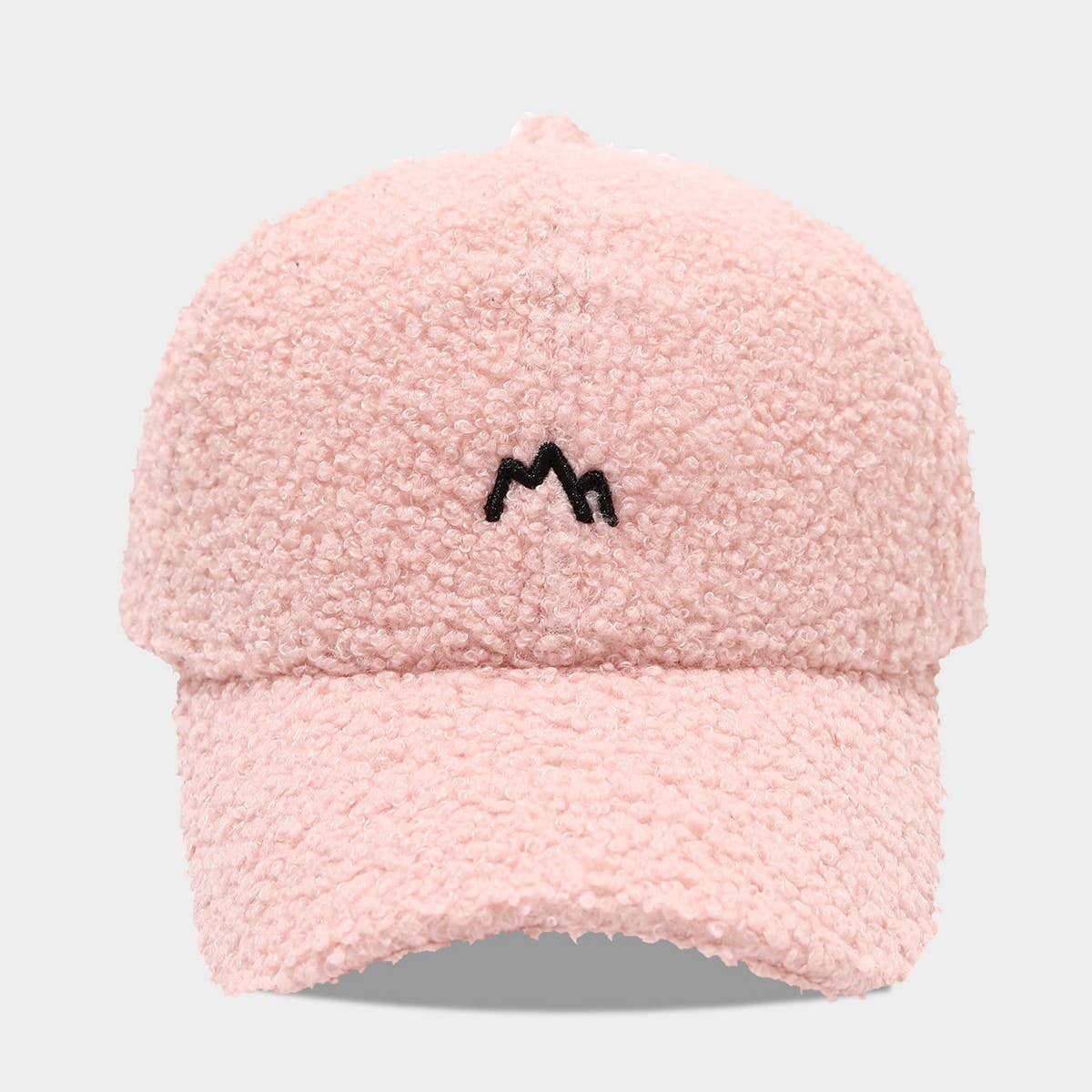 Winter Mountain Embroidery Warm Baseball Cap_Cwah04765