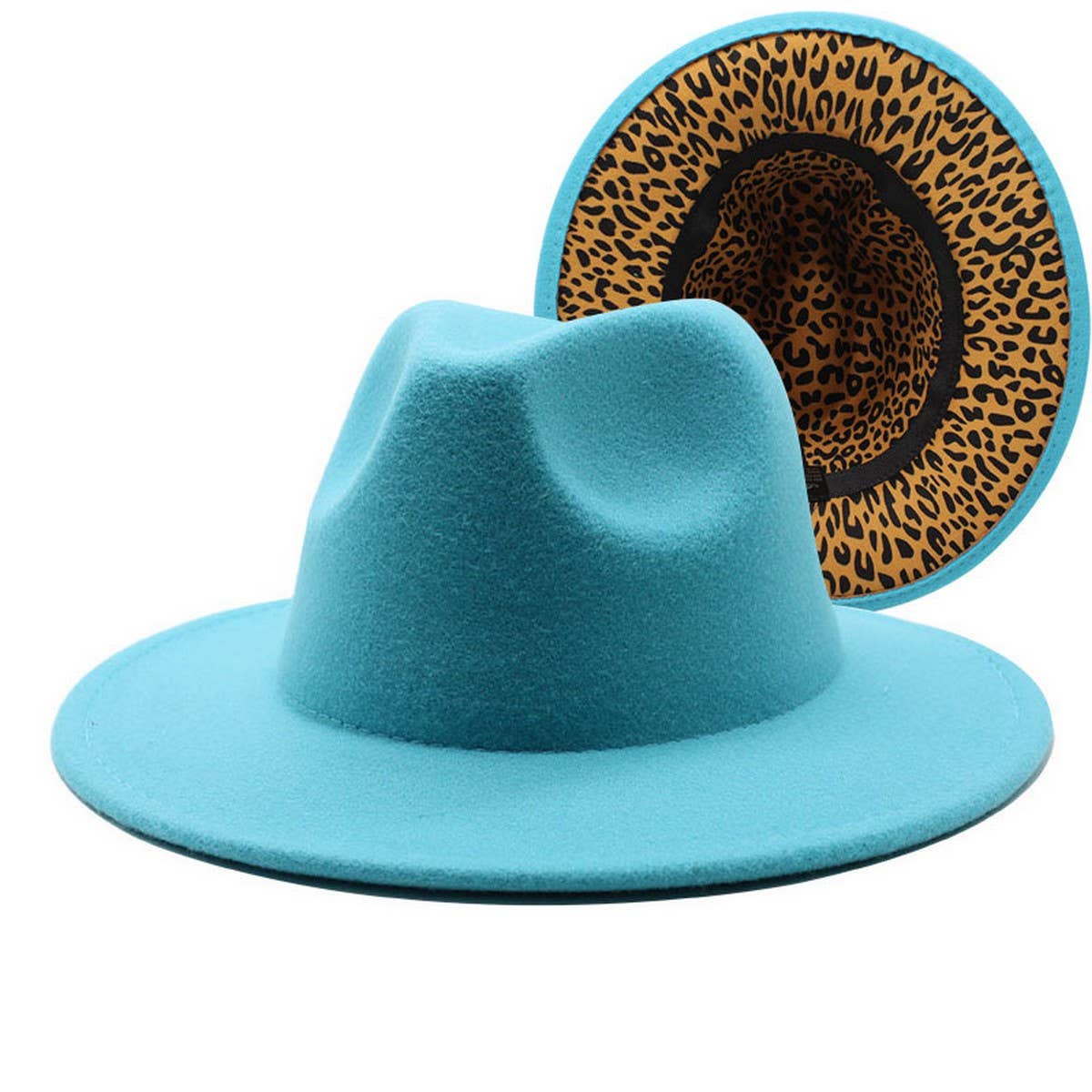THICKENED DOUBLE SIDED HAT TWO COLOR JAZZ HAT_CWAH2536