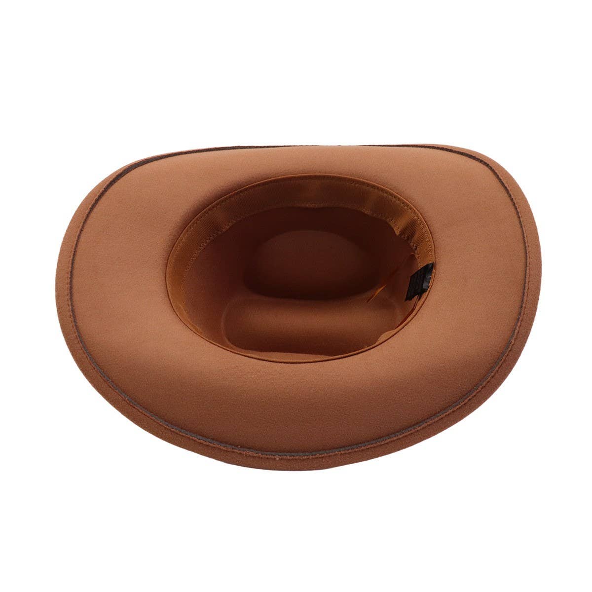 Western Ethnic Wool Cowboy Fedora Hat For Couples_Cwah04385