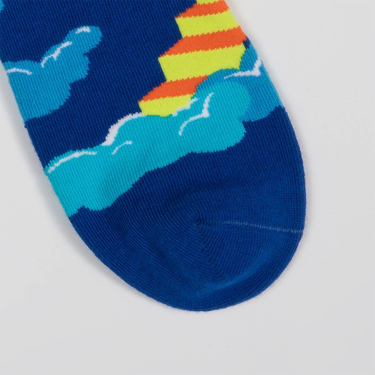 COLORFUL PATTERN COUPLE MID SOCKS_CWMS0199