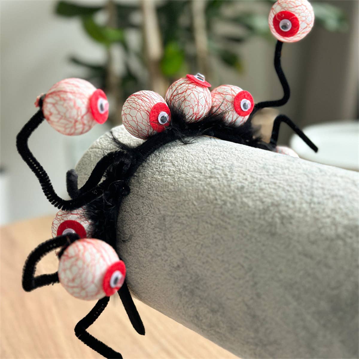 Halloween Spider Headband Cosplay Red Eye Style_Cwaha07549