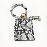 LEOPARD KEYCHAIN BANGLE WITH PU CARD HOLDER_CWAB5006