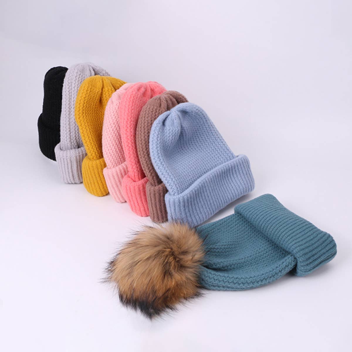 Women¡¯S Warm Knit Beanie Hat With Ear Cover_Cwah04999