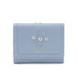 SMALL FRESH AND SWEET EMBROIDERED FLORAL WALLET_CWAB2625