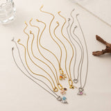 PERSONALIZED CREATIVE STAINLESS STEEL NECKLACE_CWMM3922