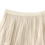 HIGH WAIST LACE MIDI SKIRT WITH CAKE LAYER DESIGN_CWBMS0326