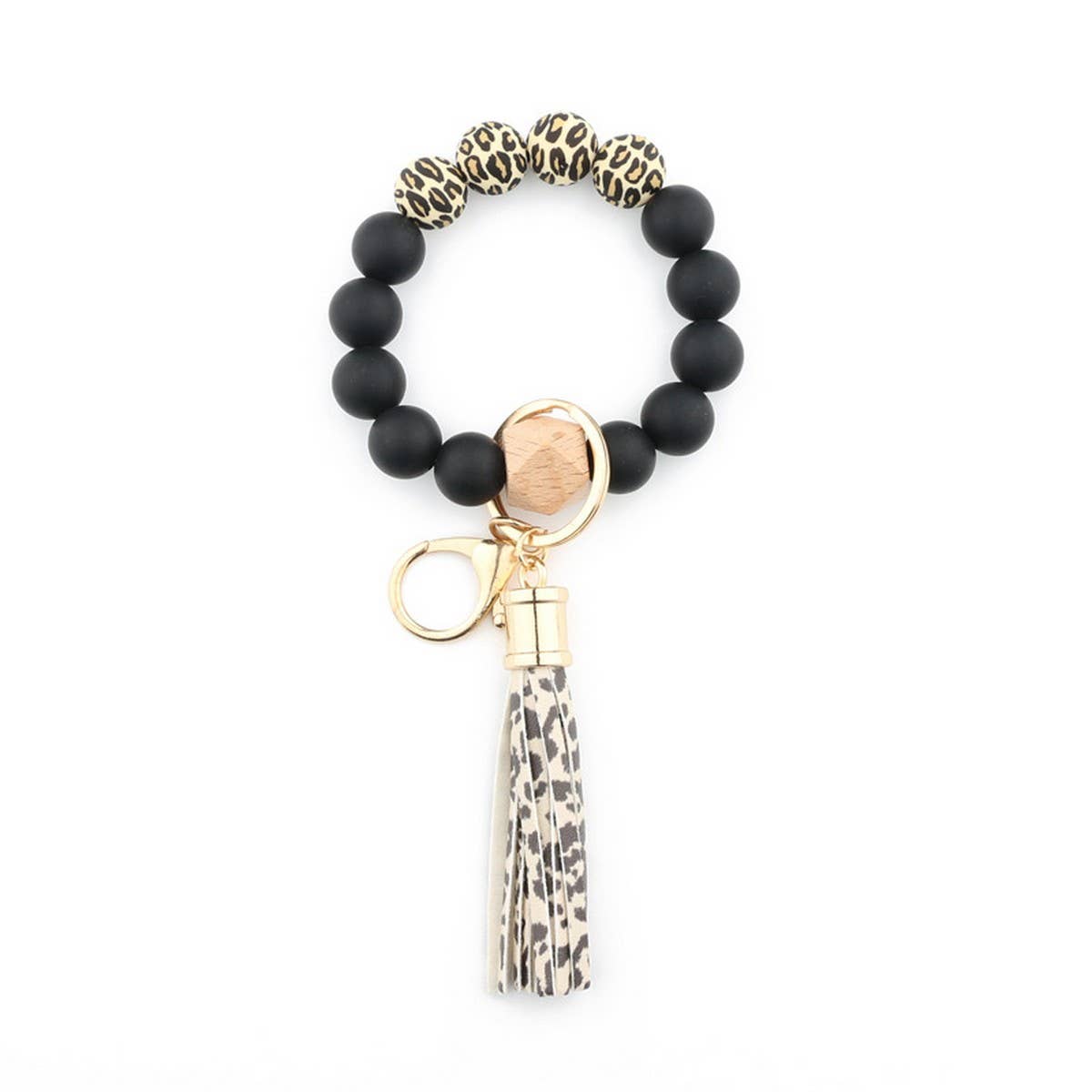 COLORFUL KEYCHAIN TASSEL BRACELET_CWAJE0655