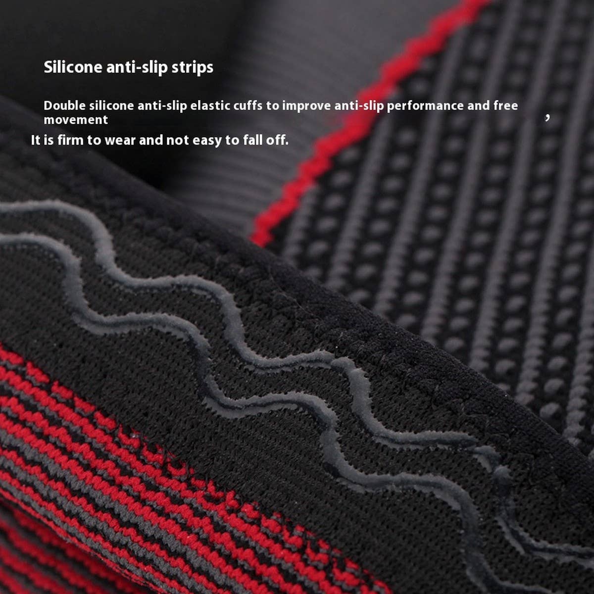 Unisex Knit Knee Support For Basketball Fitness_Cwmm7888