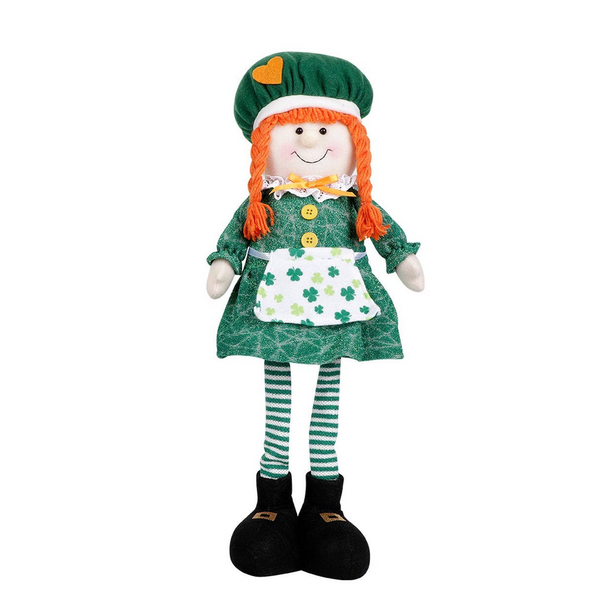 ST PATRICKS DAY DOLL GREEN DECORATIONS_CWMM3451