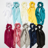 SOLID COLOR KNOTTED SATIN HAIRBAND HAIRACCESSORIES_CWAHA4157