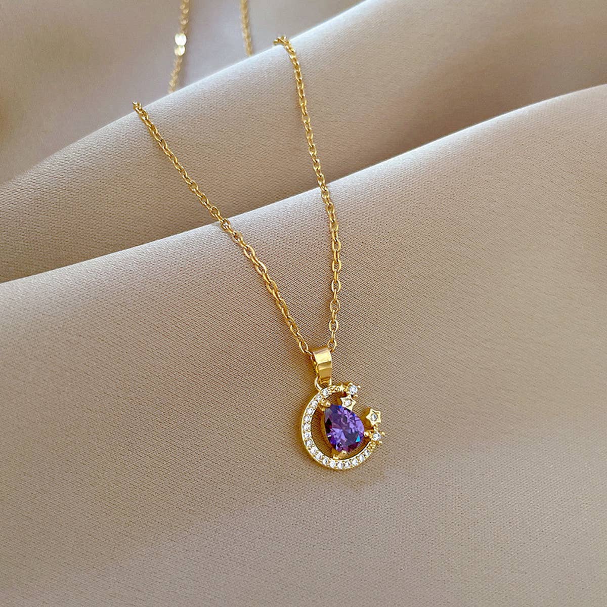 2024 NEW DREAM BLUE STARRY SKY NECKLACE_CWAJE2435