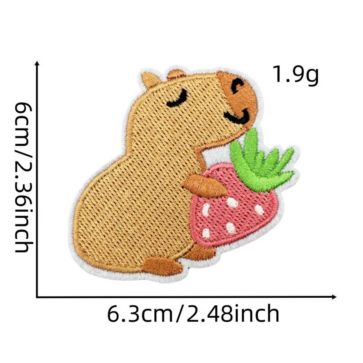 CUTE CARTOON ANIMAL SERIES EMBROIDERED PATCH_CWMM4059