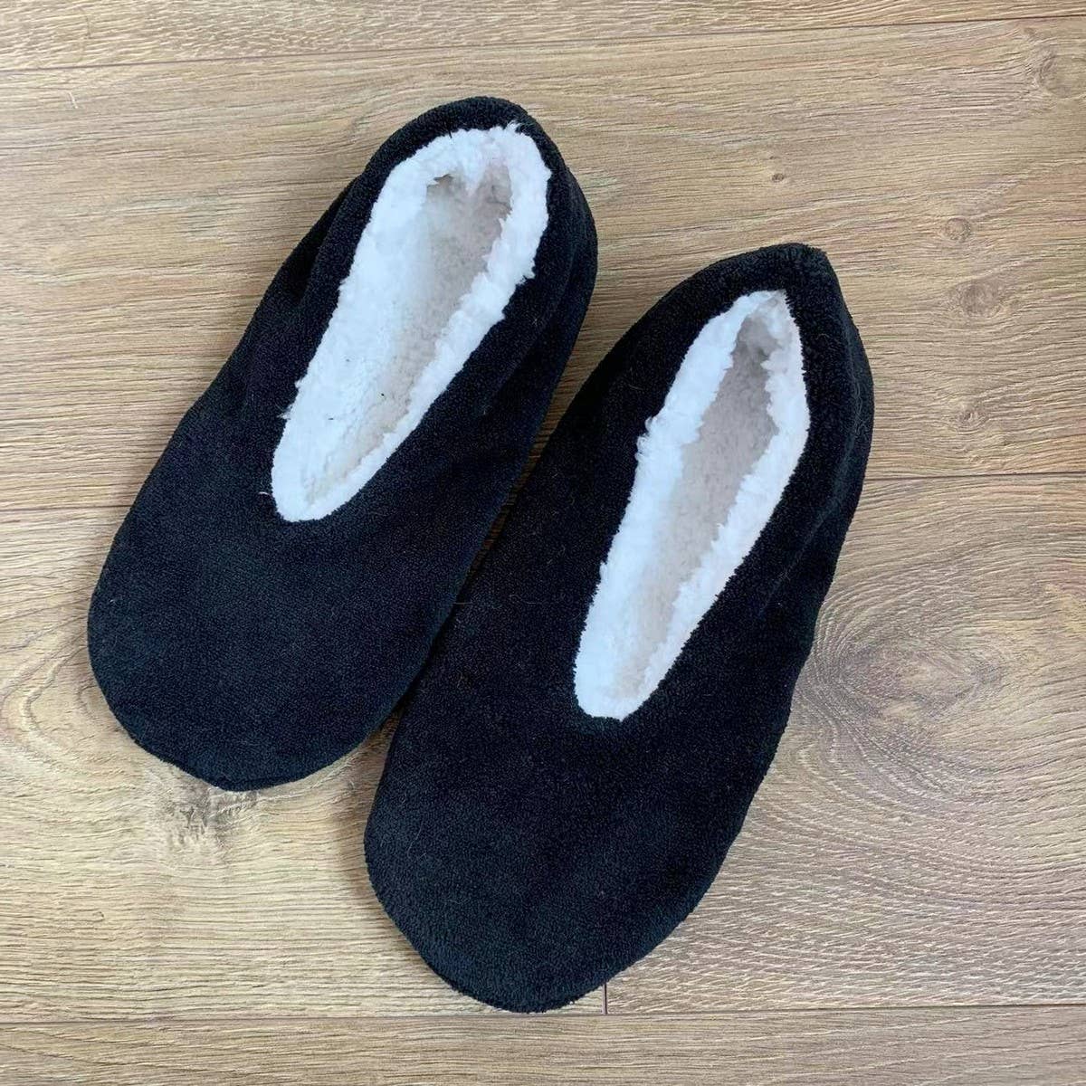 ADULT MENS INDOOR HOME SHOES THICKENED VELVET_CWMS1186