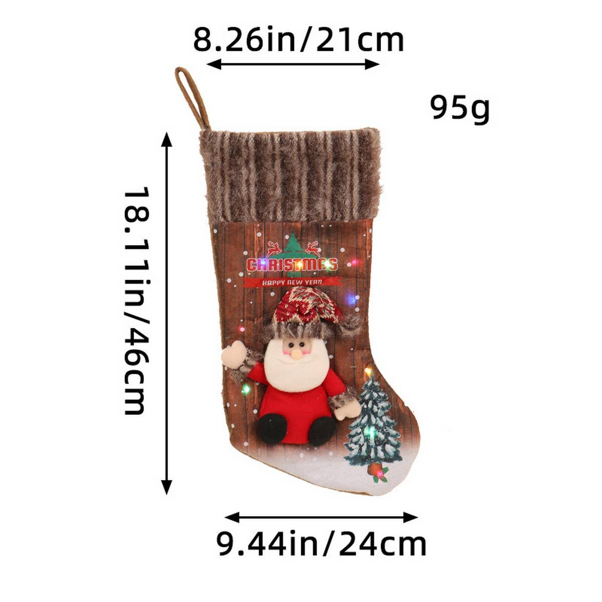 CHRISTMAS SOCKS CHILDREN GIFT BAG CANDY BAG_CWMS1443