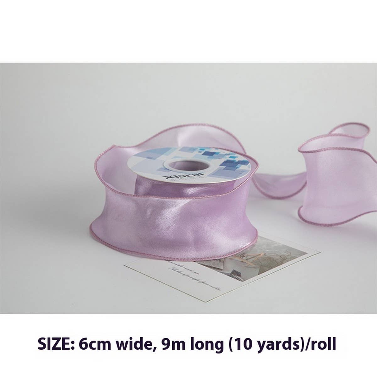 COLORFUL PEARLESCENT EDGE YARN DIY RIBBON_CWMM5761