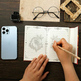 SIMPLE LION TOTEM THICK NOTEBOOK_CWMM1851