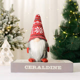 CHRISTMAS FOREST OLD MAN DOLL WINDOW DISPLAY_CWMM2922