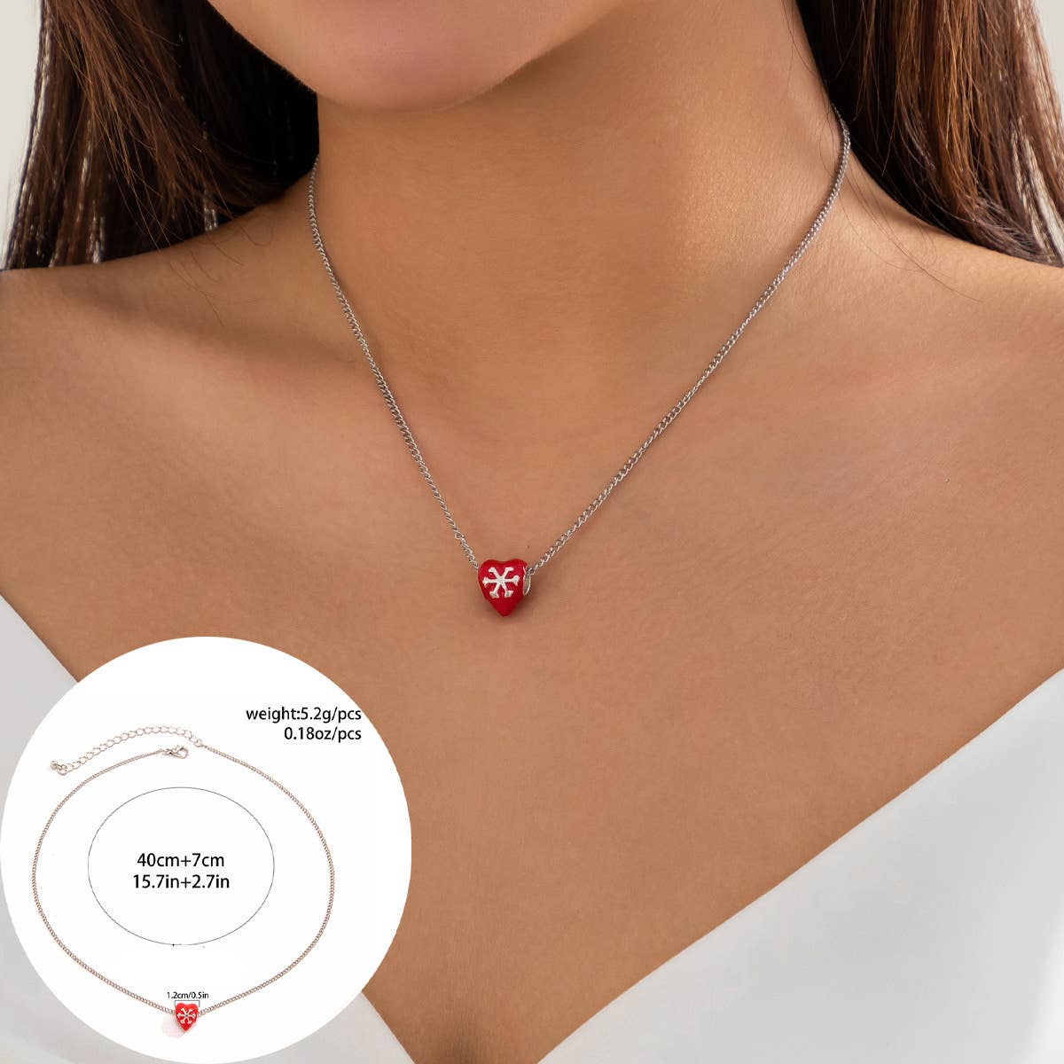 SIMPLE CUTEANDCREATIVEMULTI ELEMENT NECKLACE_CWAJE1487