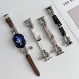 IWATCH9 1 SE DOG PAW ORNAMENT GENUINE LEATHER STRAP_CWWW0060