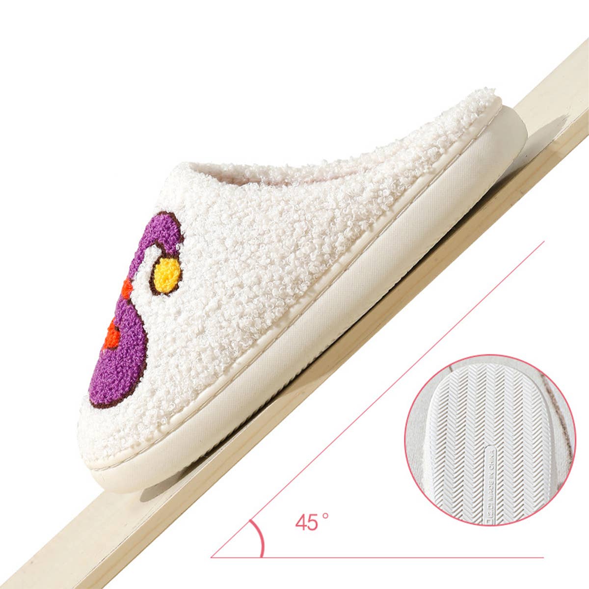 HALLOWEEN CARTOON PATTERN WARM COTTON SLIPPERS_CWSHS0848