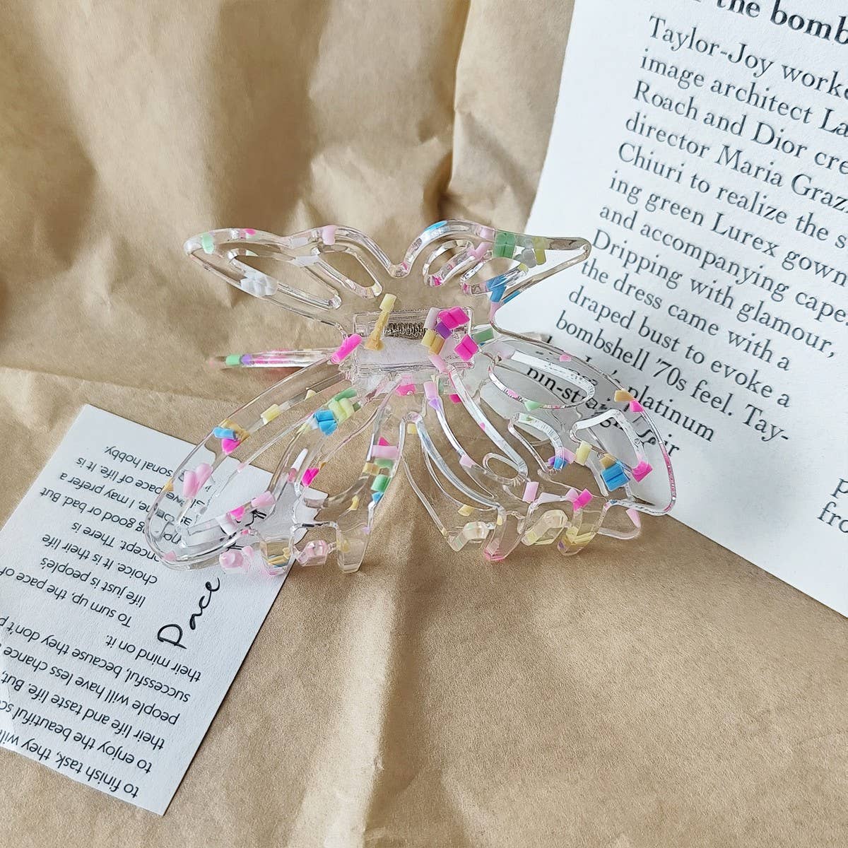 Fresh And Sweet Transparent Candy Hairpin_Cwaha07237