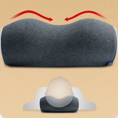 ERGONOMIC CERVICAL TRACTION PILLOW PU MEMORY FOAM_CWMM8079