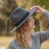 Women Petro Wide Brim Floppy Panama Hat_Cwah0591