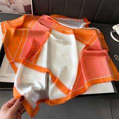 70CM GEOMETRIC PRINT SCARF CHIC NECK HEAD WRAP_CWASC1427