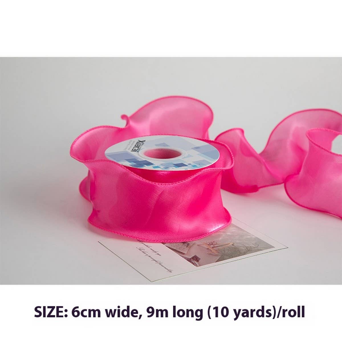 COLORFUL PEARLESCENT EDGE YARN DIY RIBBON_CWMM5761