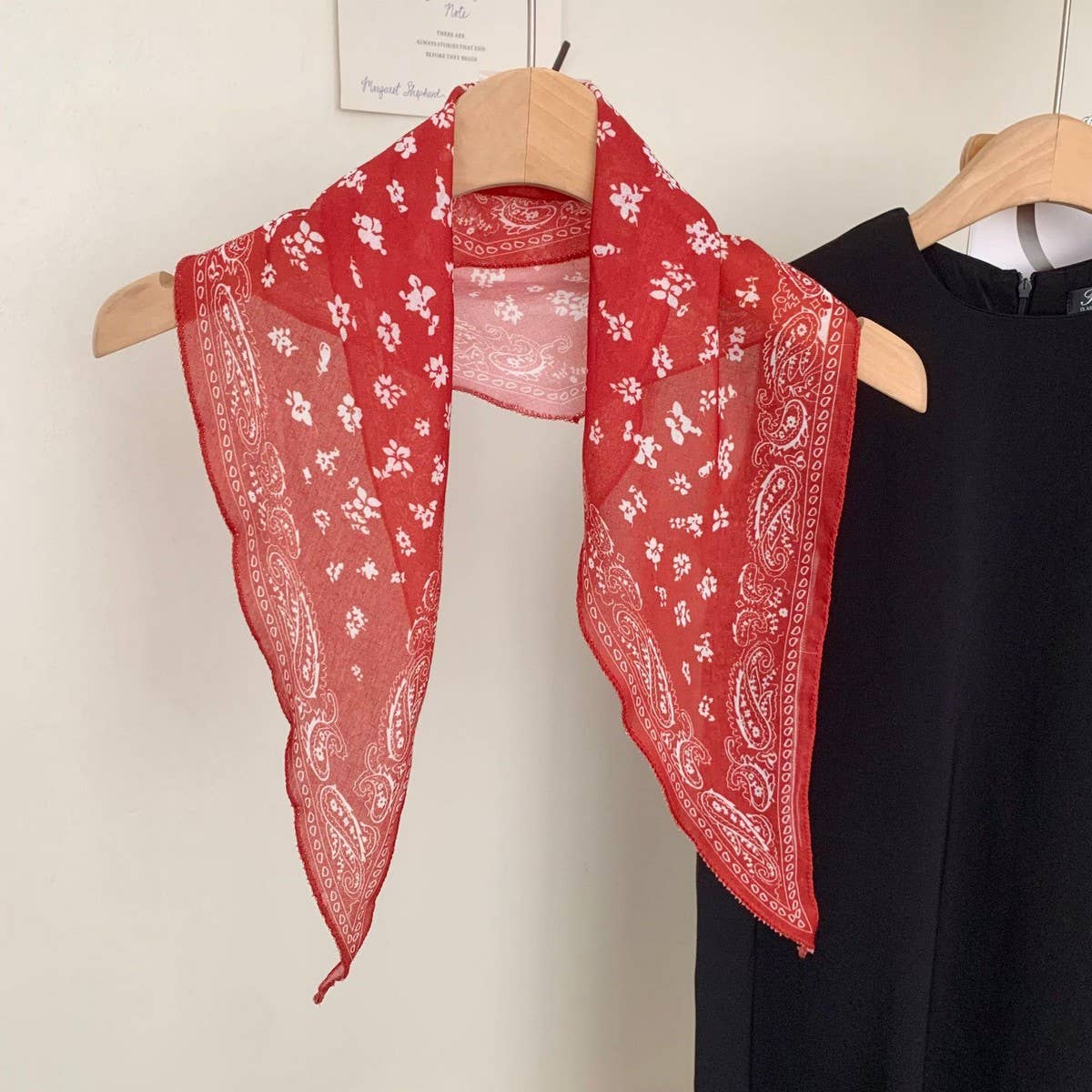 Paisley Scarf Bandana Headband Waist Belt Wrap_Cwasc03021
