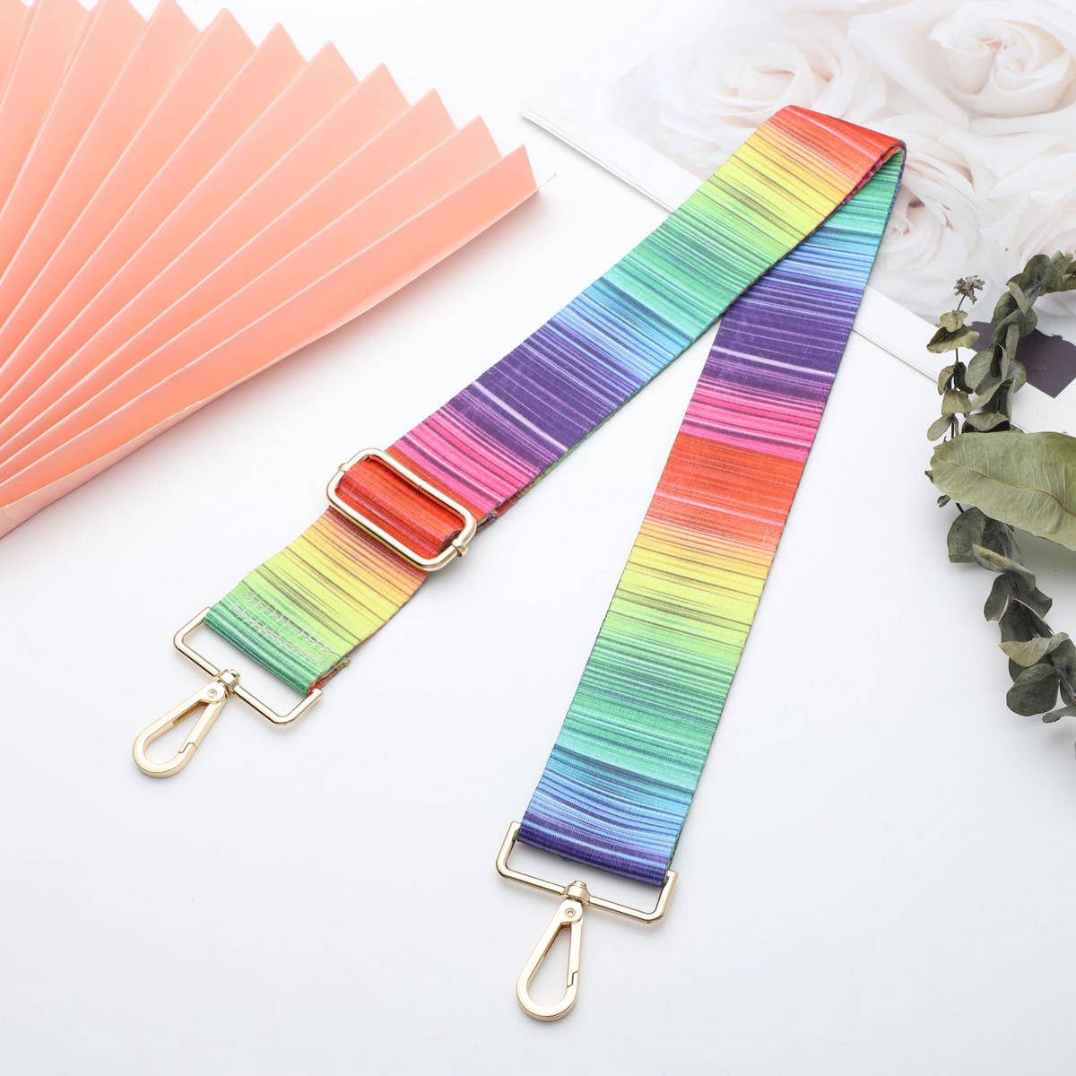 Versatile New Style Striped Bag Strap_Cwmm1070