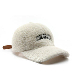 AUTUMN WINTER RETRO EMBROIDERED BASEBALL CAP_CWAH2167