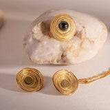 RETRO COIL HIGH END LUXURY EARRINGS_CWAJE1371