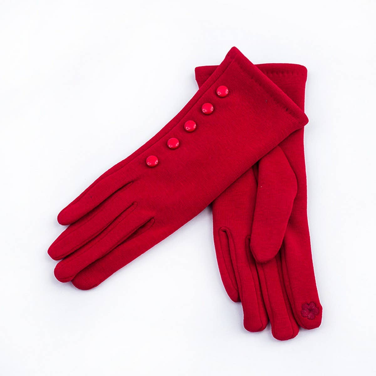 Autumn And Winter Five-Finger Warm Gloves_Cwmm1532