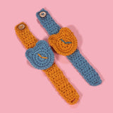 HANDMADE CROCHETED BEAR BRACELET_CWASC0829