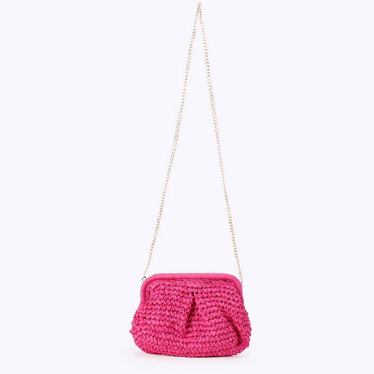 CROSSBODY SHOULDER STRAP PAPER ROPE WOVEN BAG_CWAB4719