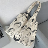 ILLUSTRATED LITERARY SUMMER TOTE BAG_CWAB2141