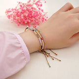 HAND WOVEN MILLET BEADED STACKING BRACELET_CWMM3799