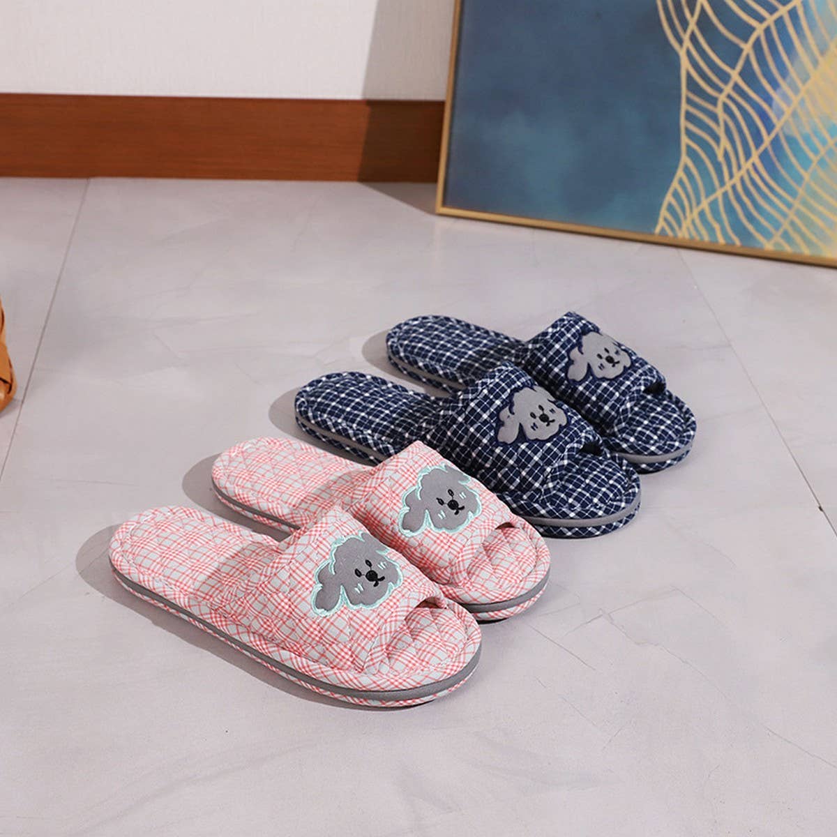 CINNAMOROLL COTTON FLOOR SLIPPERS 3 LAYER_CWSHF0196