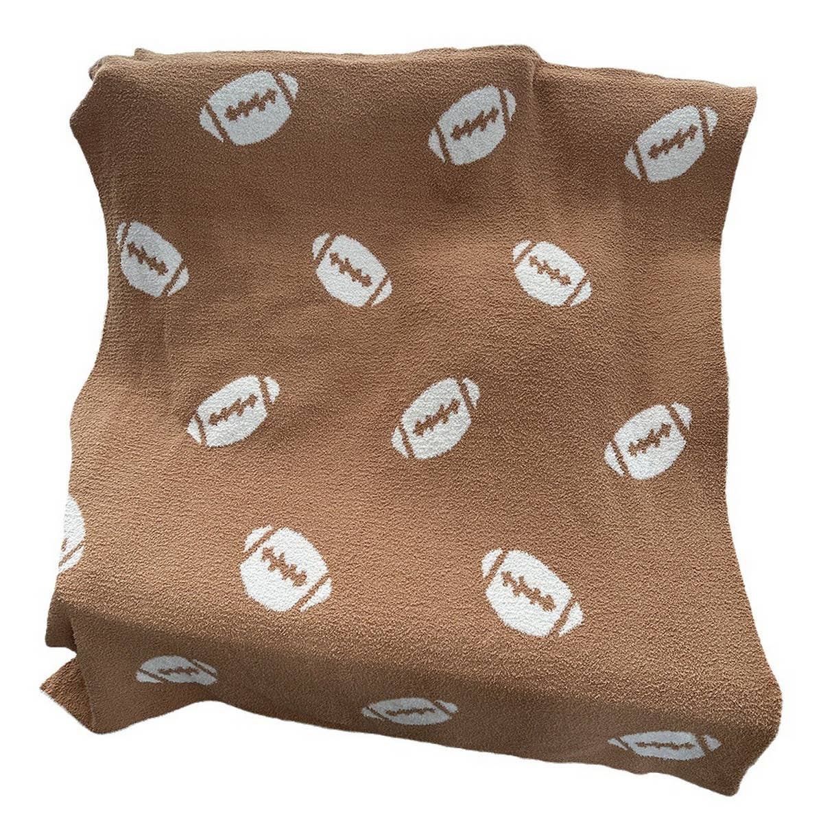 BALL BASEBALL PATTERN KNITTED BLANKET_CWMM0315